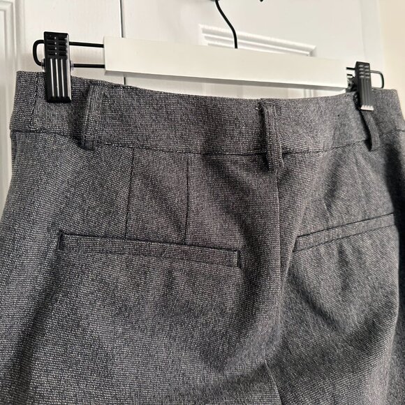 LOFT Sutton Skinny Ankle Pants Black/GreyCharcoal Size 6 Curvy – Workwear Staple - Picture 4 of 4